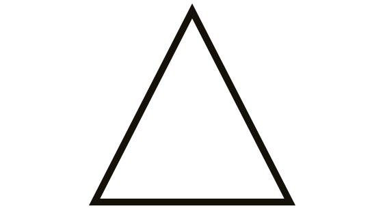 triangle stroke setting only