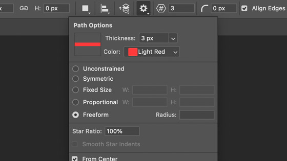 triangle options such as constrained etc