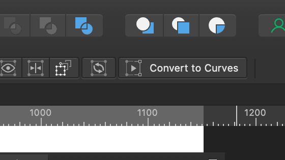 text to curves