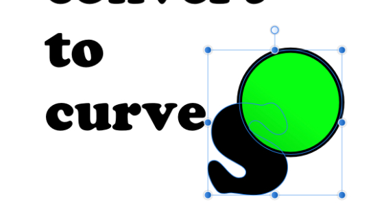 text to curves