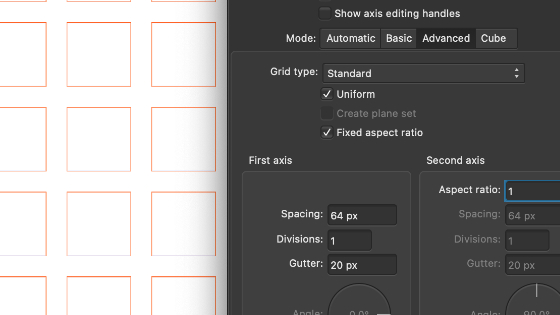 affinity grid