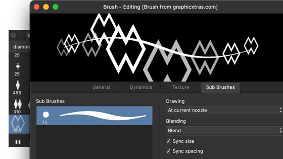 import brushes