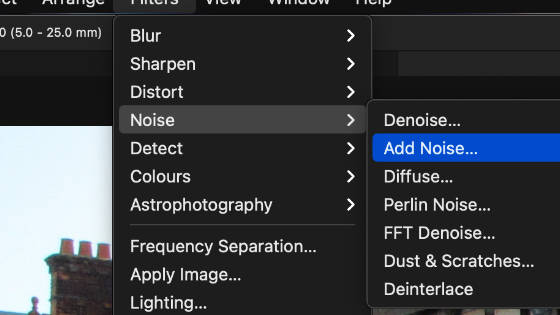 add noise