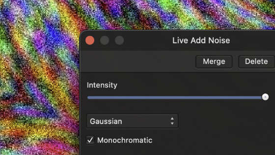 add noise