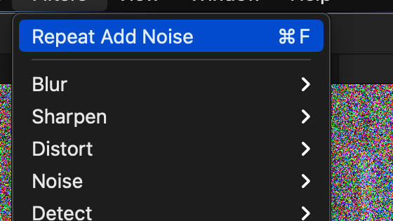 add noise