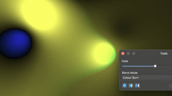 deform fade effect via the layer menu in Affinity Photo