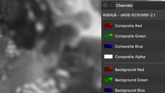 field blur color channel