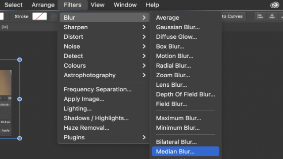 median blur