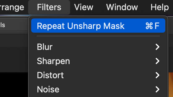 unsharp mask