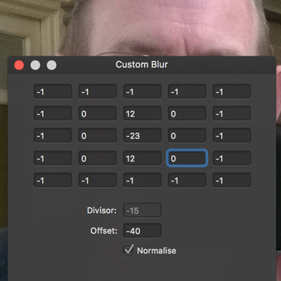 custom blur filter affinity photo