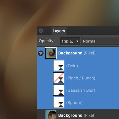 affinity photo multiple layer filters