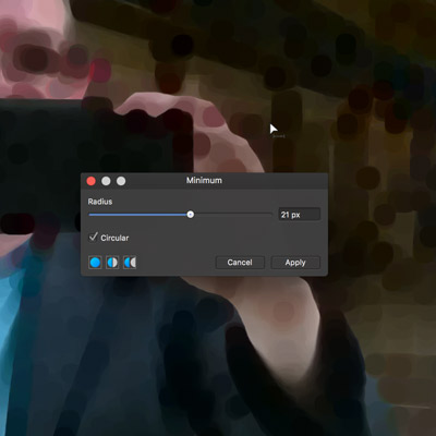 minimum blur affinity photo tutorial