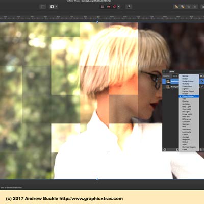 duplicate layer and blend modes