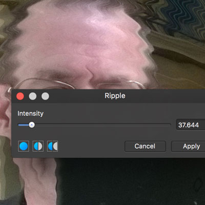 ripple filter in Affinity Photo