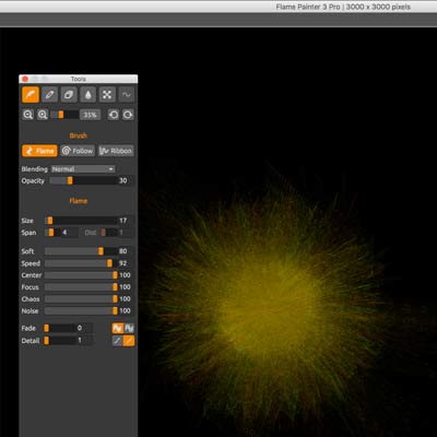 paint dab layers for flame painter  and photoshop