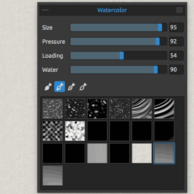 how to add brushes to rebelle