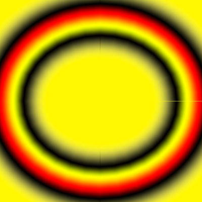 gradient on circle photos