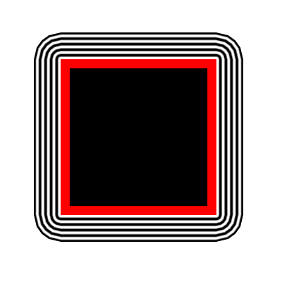 shapeburst and multiple strokes