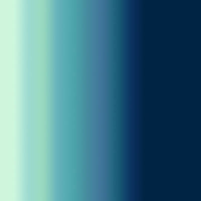 linear gradient in blue in Photoshop