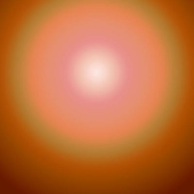 radial style for the gradient in orange