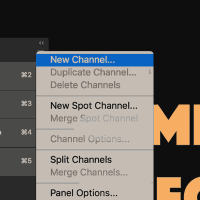 alpha channels and shape selections in Photoshop