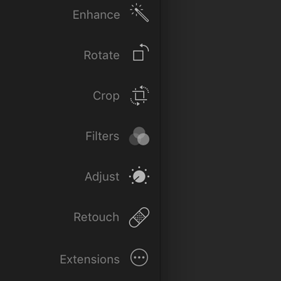 apple photo extensions and affinity photo