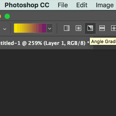 photoshop gradient styles basics