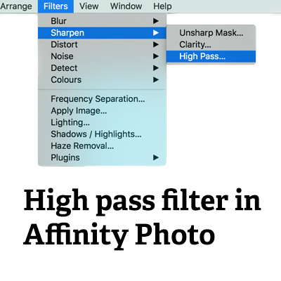 high pass filter