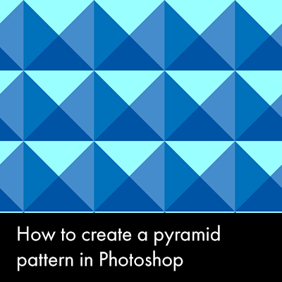 pyramid photoshop pattern combo create