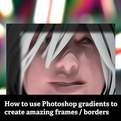 effects frame photoshop gradients borders 