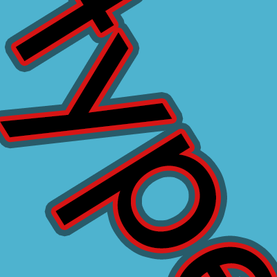 multiple strokes type photoshop