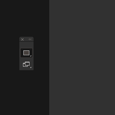 small toobar customization in Photoshop