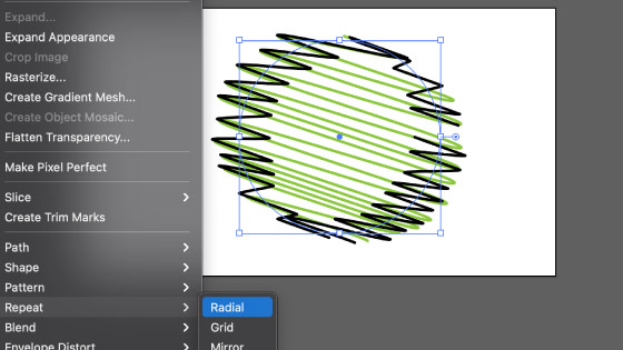 scribble effect