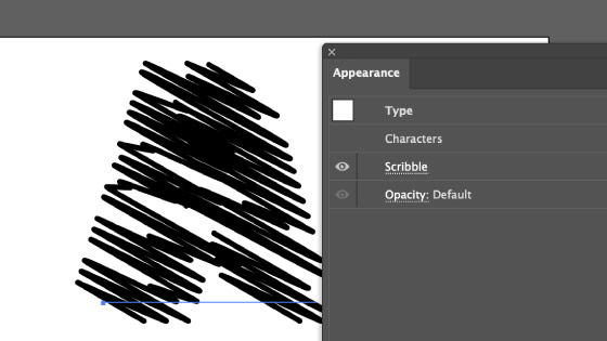 scribble effect