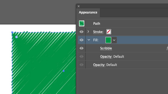 scribble effect