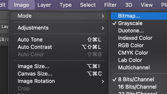 bitmap mode