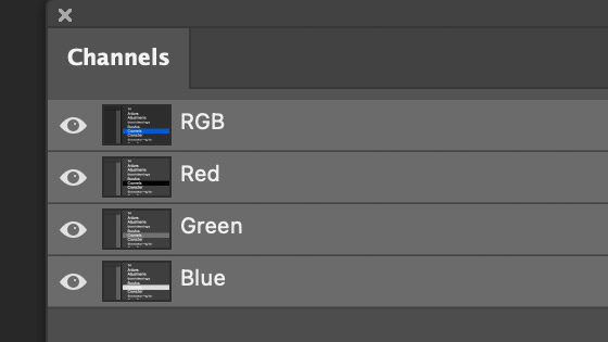 color channels