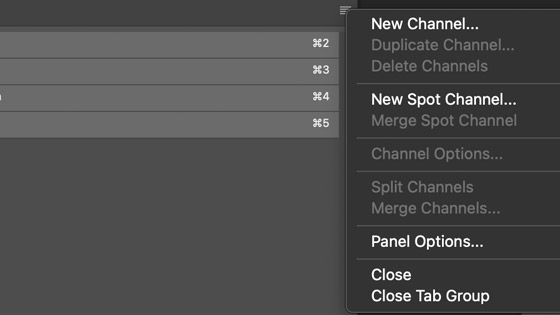 color channels