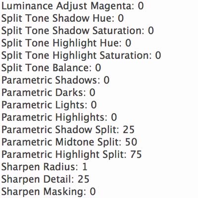 camera raw filter history log and photoshop