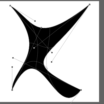 irregular warp shape in Photoshop