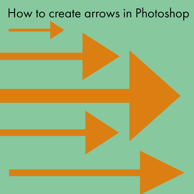 arrow photoshop creation tutorial