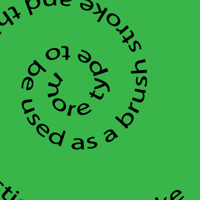illustrator brushes and type and artistic