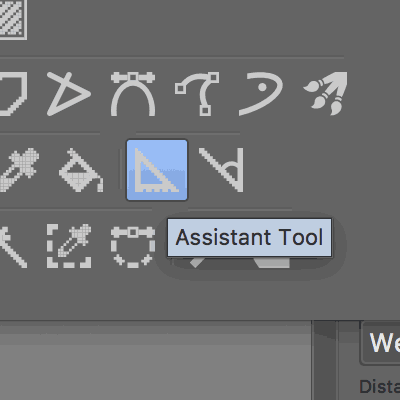 assistant tool and speed lines
